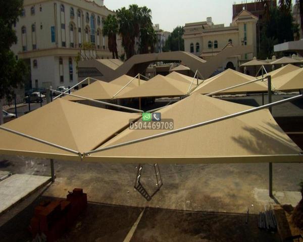 تركيب مظلات مدارس في جدة