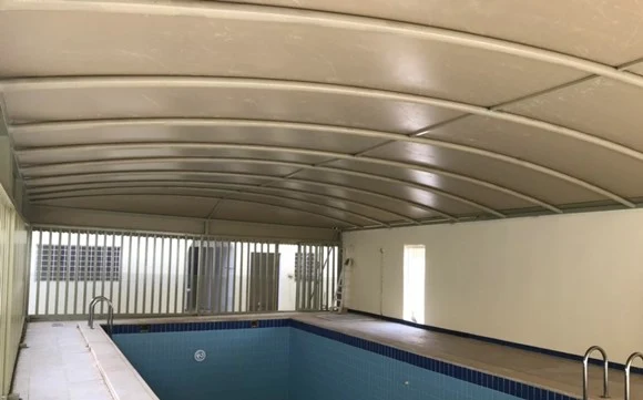 خطوات تركيب مظلات مسابح لكسان