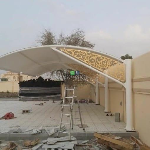 خطوات تركيب مظلات سيارات