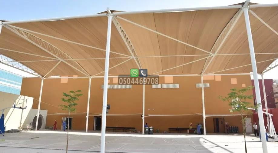 مظلات مدارس الرياض
