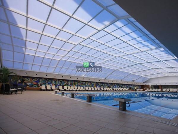 خطوات تركيب مظلات مسابح لكسان