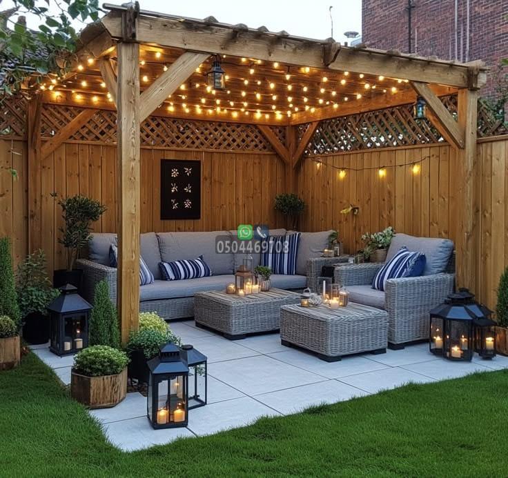 تركيب برجولات خشبية في الرياض