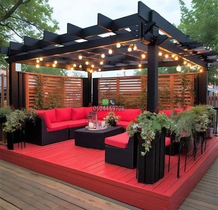 برجولات حدائق جدة: تصاميم عصرية تضيف الفخامة لمساحتك الخارجية