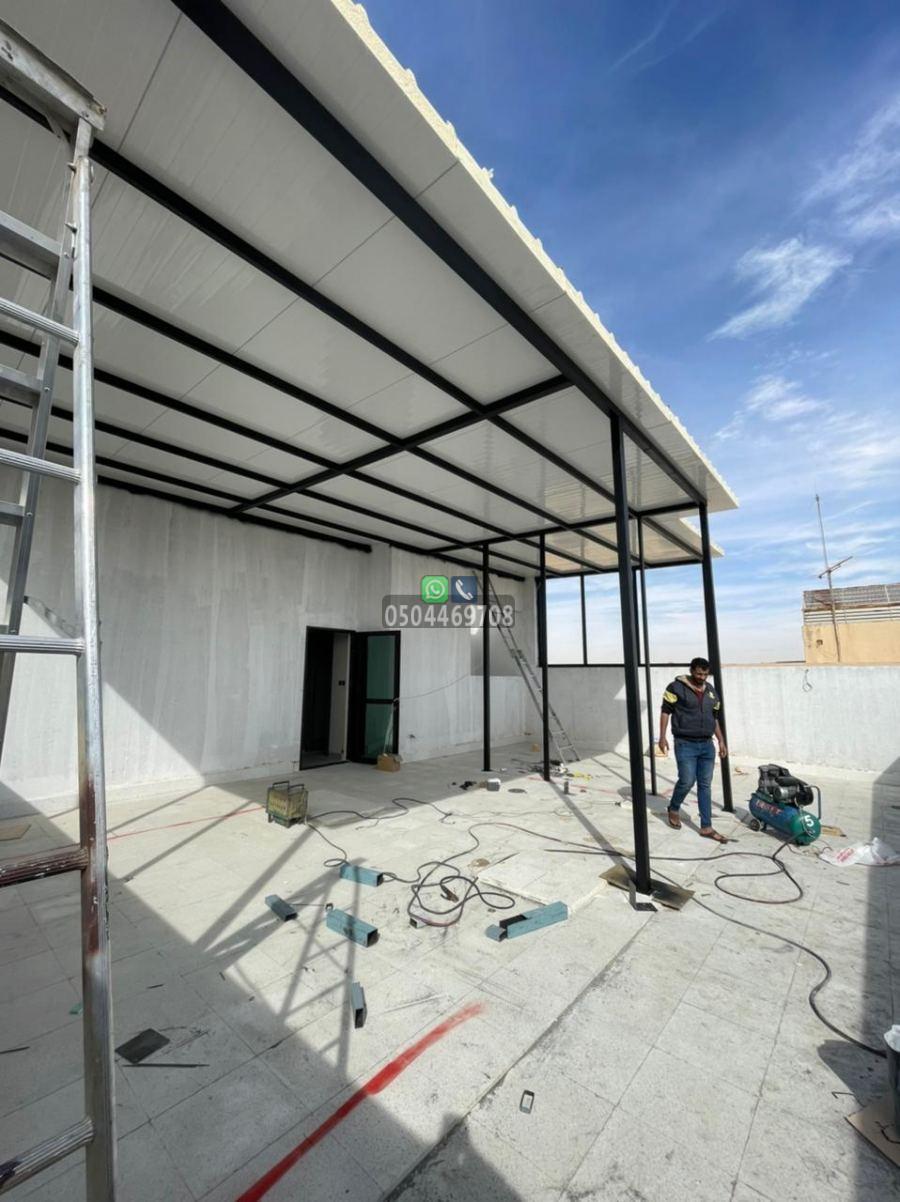 خطوات تركيب ألواح ساندوتش بانل