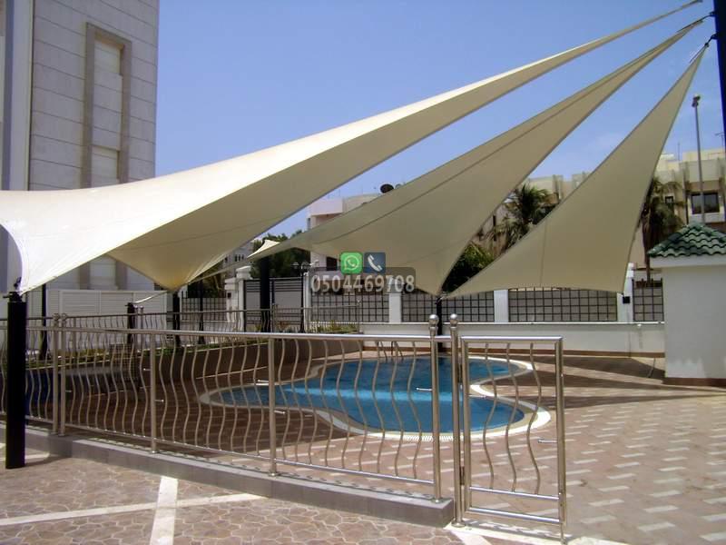 تركيب مظلات مسابح جده