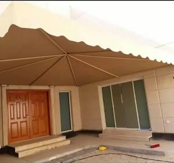 أنواع مظلات المداخل