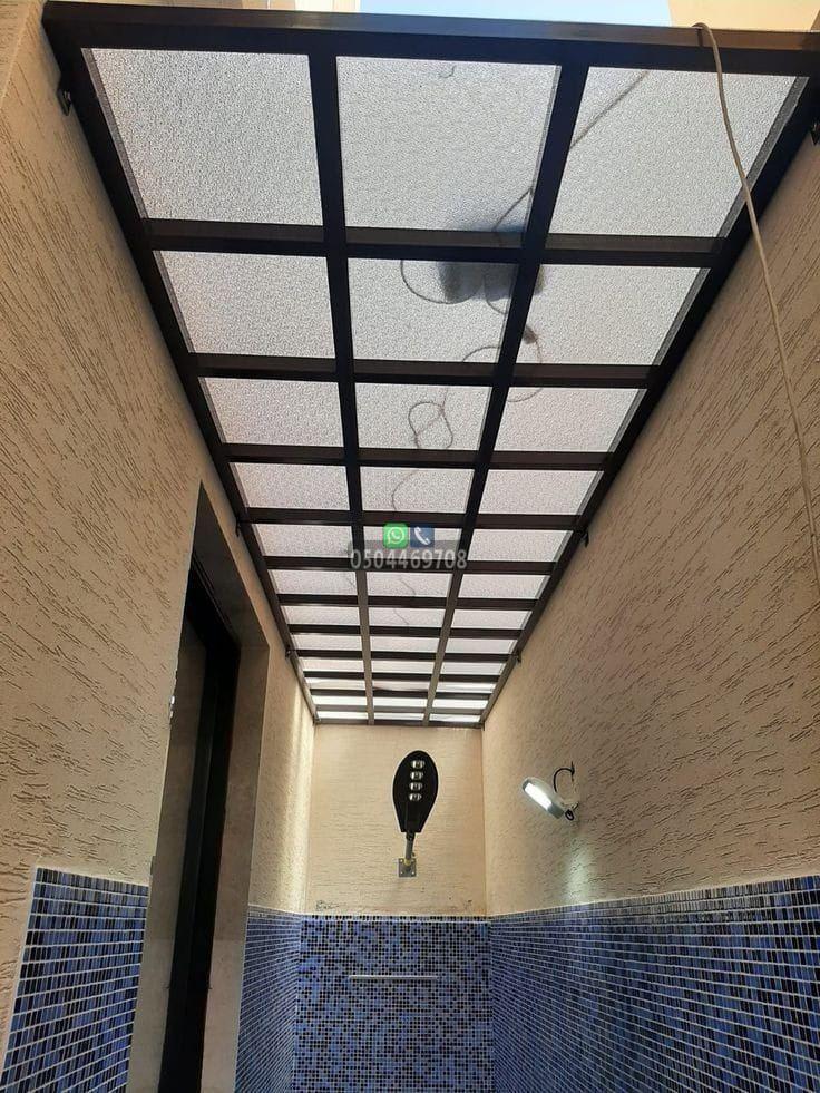 أنواع مظلات المداخل